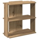 VidaXL Regał 3-poziomowy Artisan Oak 60x30x60 cm Drewno klejone