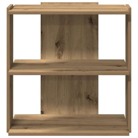 VidaXL Regał 3-poziomowy Artisan Oak 60x30x60 cm Drewno klejone