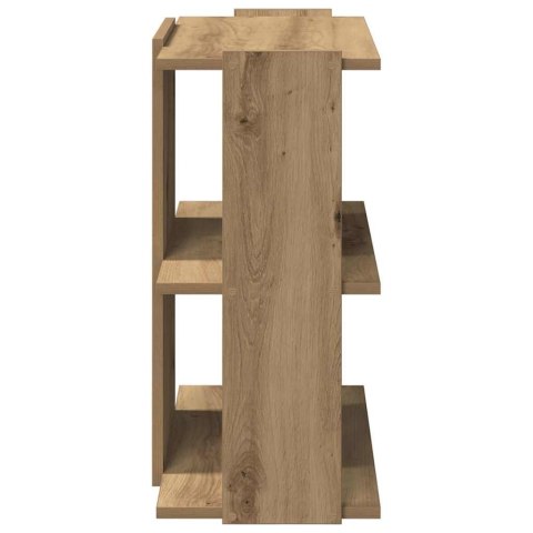 VidaXL Regał 3-poziomowy Artisan Oak 60x30x60 cm Drewno klejone