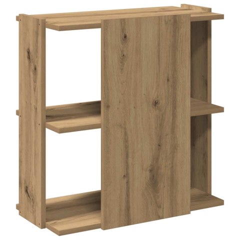 VidaXL Regał 3-poziomowy Artisan Oak 60x30x60 cm Drewno klejone