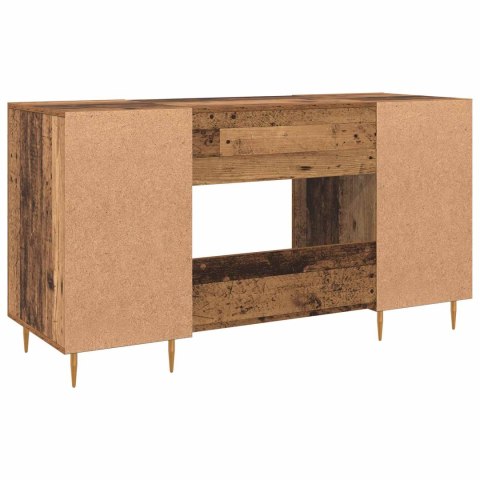 VidaXL Biurko Stare drewno 140 x 50 x 75 cm Materiał drewnopochodny