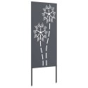 EKRAN ZAPEWNIAJĄCY PRYWATNOŚĆ W OGRODZIE ANTRACYT 50X1,7X140CM