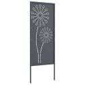 EKRAN ZAPEWNIAJĄCY PRYWATNOŚĆ W OGRODZIE ANTRACYT 50X1,7X140CM