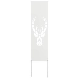 EKRAN ZAPEWNIAJĄCY PRYWATNOŚĆ W OGRODZIE BIAŁY 32X1,7X140CM