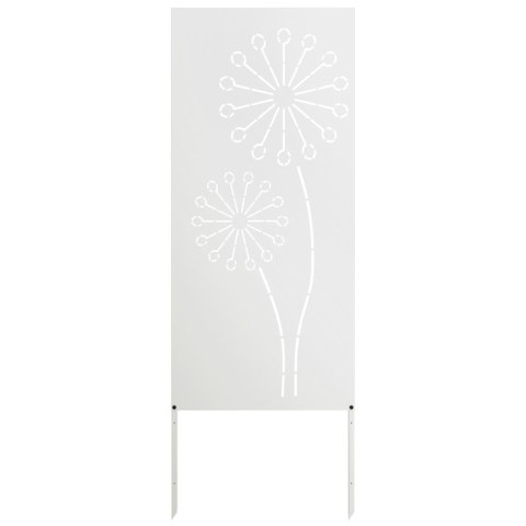 EKRAN ZAPEWNIAJĄCY PRYWATNOŚĆ W OGRODZIE BIAŁY 50X1,7X140CM