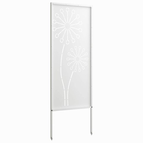 EKRAN ZAPEWNIAJĄCY PRYWATNOŚĆ W OGRODZIE BIAŁY 50X1,7X140CM
