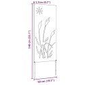 EKRAN ZAPEWNIAJĄCY PRYWATNOŚĆ W OGRODZIE OLIWKOWY 50X1,7X140CM