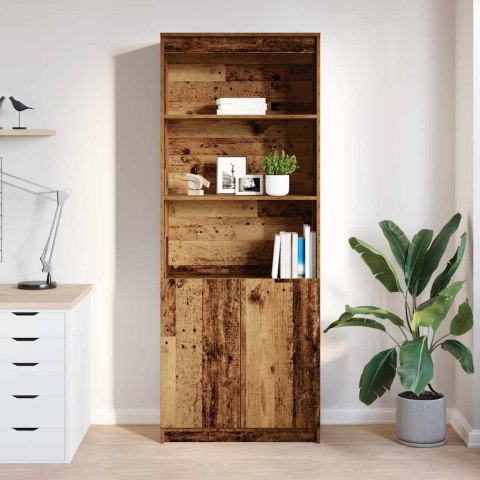 VidaXL Komoda Stara Drewno 70x35x180 cm Drewno klejone