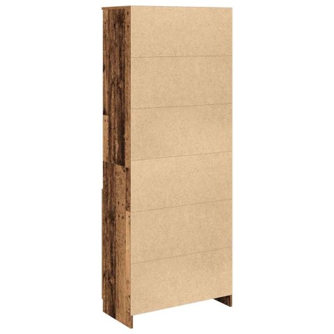 VidaXL Komoda Stara Drewno 70x35x180 cm Drewno klejone