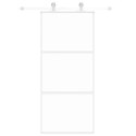 VidaXL Drzwi przesuwne, złote, 90x205 cm, szkło hartowane i aluminium