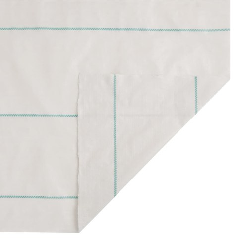 VidaXL Agrowłóknina antychwastowa, biała, 0,5x100 m, PP