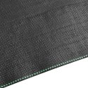 VidaXL Agrowłóknina antychwastowa, czarna, 0,5x10 m, PP
