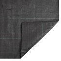 VidaXL Agrowłóknina antychwastowa, czarna, 0,5x10 m, PP