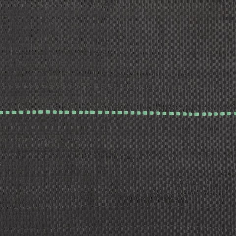VidaXL Agrowłóknina antychwastowa, czarna, 0,5x25 m, PP