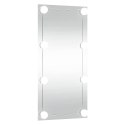 VidaXL Lustro ścienne z LED, 30x60 cm, szklane, prostokątne