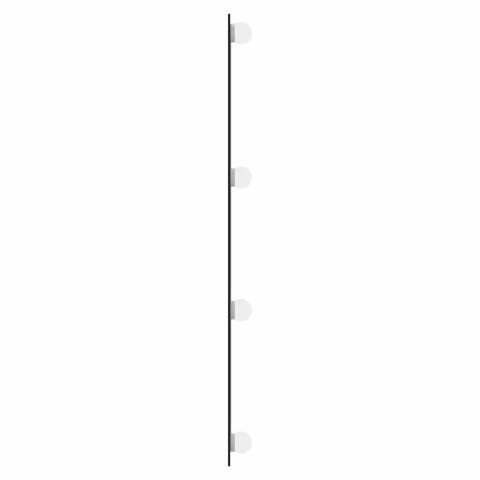 VidaXL Lustro ścienne z LED, 40x80 cm, szklane, prostokątne