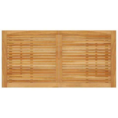 VidaXL Ogrodowy stolik barowy, 140x70x104 cm, lite drewno akacjowe