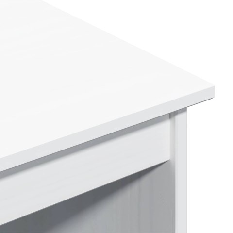 VidaXL Zestaw biurka i szafki na kółkach MOSS 2 pcs Biały