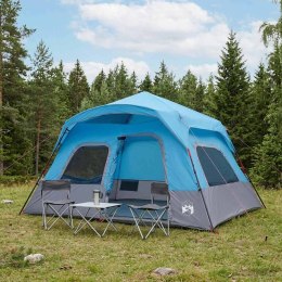 VidaXL Namiot Instant niebieski 340 x 280 x 190 cm