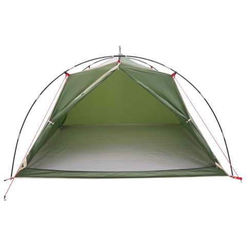 NAMIOT TUNELOWY ZIELONY 4-OSOBOWY POLYESTER 185T Z POWŁOKĄ PU