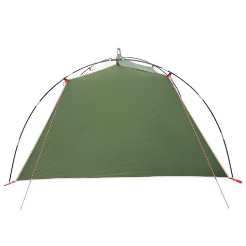 NAMIOT TUNELOWY ZIELONY 4-OSOBOWY POLYESTER 185T Z POWŁOKĄ PU