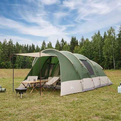 VidaXL Namiot tunelowy zielony 560 x 395 x 212 cm