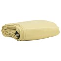 PLANDEKA 650G / M² BEŻOWY 6 X 8 M PŁÓTNO Z POWŁOKĄ PVC