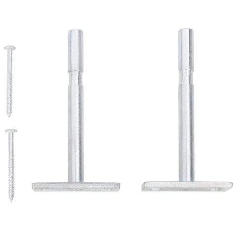 PÓŁKA ŚCIENNA Z SZUFLADĄ BIAŁA 60X235X10CM