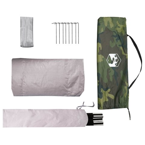 VidaXL Namiot tunelowy Moro 2-osobowy Polyester 185T z powłoką PU