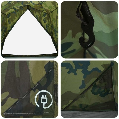 VidaXL Namiot tunelowy Moro 2-osobowy Polyester 185T z powłoką PU