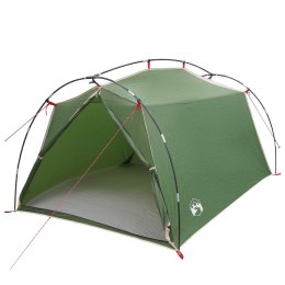 VidaXL Namiot tunelowy zielony 2-osobowy Polyester 185T z powłoką PU