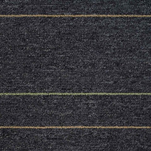 VidaXL Płytka dywanowa Ciemnoszary w paski 50 x 50 cm 20 pcs