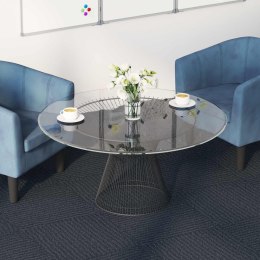 VidaXL Płytka dywanowa Niebiesko-szary 50 x 50 cm 36 pcs PP i bitum