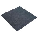 VidaXL Płytka dywanowa Niebiesko-szary 50 x 50 cm 36 pcs PP i bitum