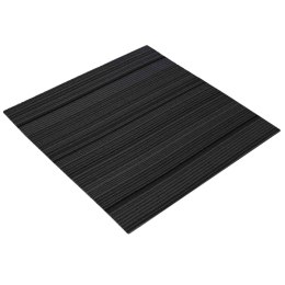 VidaXL Płytka dywanowa Pasiasty Jasnoszary 50 x 50 cm 4 pcs PP i bitum