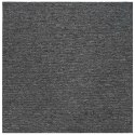 VidaXL Płytka dywanowa Średni szary 50 x 50 cm 36 pcs PP i bitum