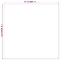 VidaXL Płytka dywanowa Średni szary 50 x 50 cm 36 pcs PP i bitum