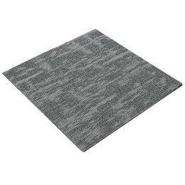 VidaXL Płytka dywanowa Szary kamień 50 x 50 cm 20 pcs PP i bitum