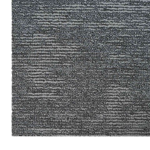 VidaXL Płytka dywanowa Szary kamień 50 x 50 cm 20 pcs PP i bitum