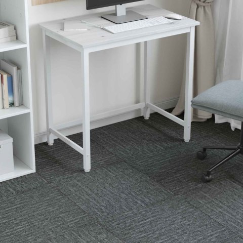 VidaXL Płytka dywanowa Szary kamień 50 x 50 cm 4 pcs PP i bitum