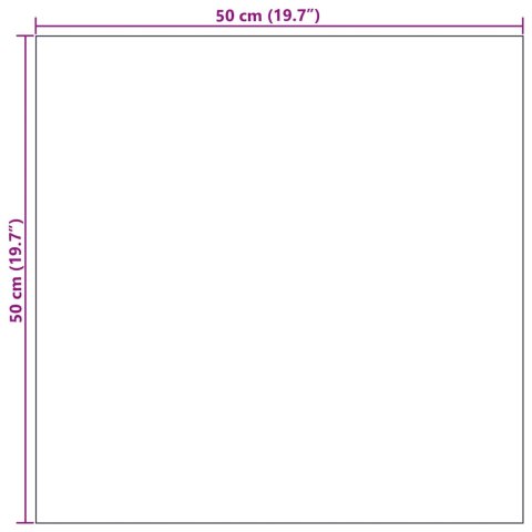 VidaXL Płytka dywanowa W paski niebieski 50 x 50 cm 4 pcs PP i bitum