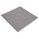 VidaXL Płytka dywanowa brązowy 50 x 50 cm 20 pcs PP i bitum