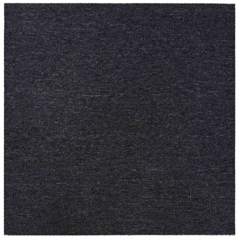 VidaXL Płytka dywanowa ciemnoszary 50 x 50 cm 36 pcs PP i bitum