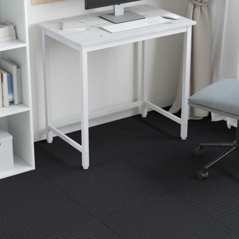 VidaXL Płytka dywanowa ciemnoszary 50 x 50 cm 4 pcs PP i bitum