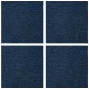 VidaXL Płytka dywanowa niebieski 50 x 50 cm 4 pcs PP i bitum