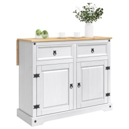 VidaXL Wózek Kuchenny 2 pcs Biały i wosk miodowy 112 x 70 x 91,5 cm
