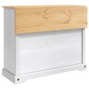VidaXL Wózek Kuchenny 2 pcs Biały i wosk miodowy 112 x 70 x 91,5 cm