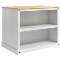 VidaXL Wózek Kuchenny 2 pcs Biały i wosk miodowy 112 x 77 x 91,5 cm