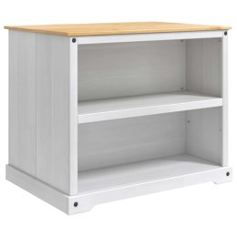 VidaXL Wózek Kuchenny 2 pcs Biały i wosk miodowy 112 x 77 x 91,5 cm