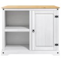 VidaXL Wózek Kuchenny 2 pcs Biały i wosk miodowy 112 x 77 x 91,5 cm